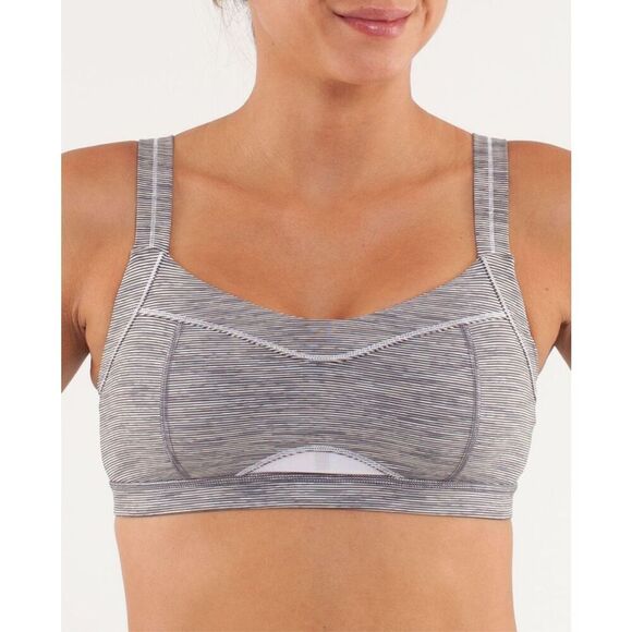 Lululemon Run: Engage Bra Wee Are From Space White Combo - Picture 1 of 7